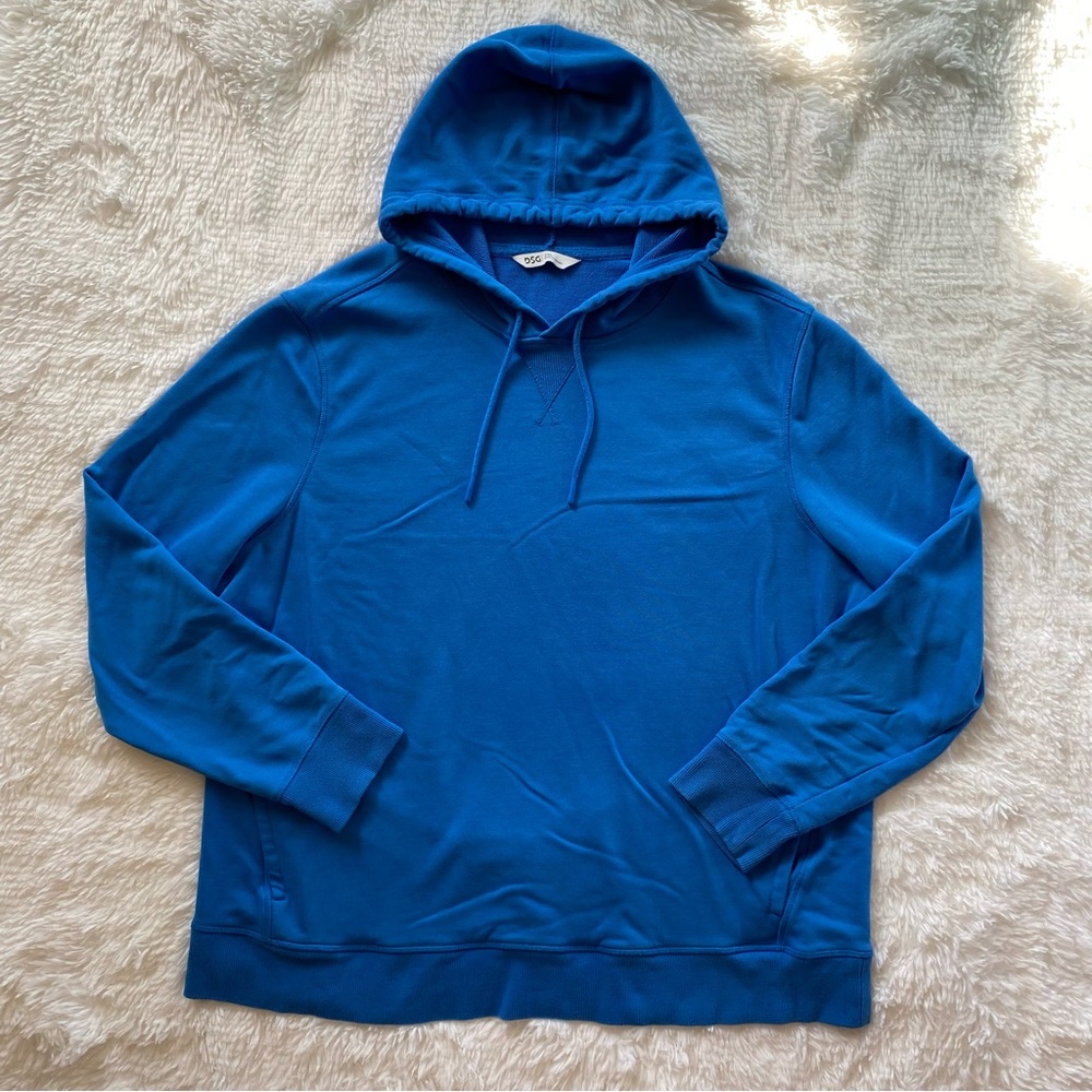 DSG mens blue sweatshirt hoodie